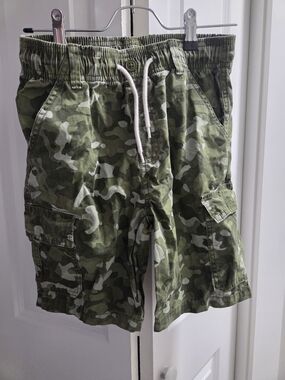 Place Olive Camo Cargo Shorts